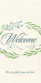 Guest Card - Welcome We Are Glad You Are Here (Package of 50) by Broadman Church Supplies Staff, 9781535999359