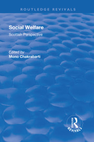 Social Welfare (Scottish Perspective) - 9781138704459 by Mono Chakrabarti, 9781138704459