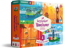 Larry Gets Lost in Vancouver Puzzle (4 Puzzles in a Box) by John Skewes, 9780995340077