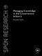 Managing Knowledge in the Construction Industry by Alexander Styhre, 9781138995567