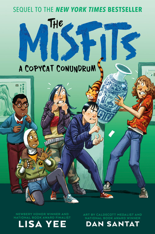 A Copycat Conundrum (The Misfits) by Lisa Yee, Dan Santat, 9780593564226