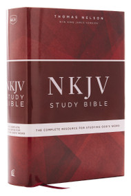 NKJV Study Bible, Hardcover, Comfort Print (The Complete Resource for Studying God's Word) by Thomas Nelson, 9780785220343