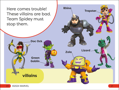 DK Super Readers Pre-Level Marvel Spidey and His Amazing Friends Go Team Spidey! - 9780593960790 by DK