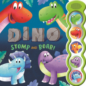 Dino Stomp and Roar (with 5 3D Sound Buttons) by IglooBooks, Hannah Wood, 9781837955596