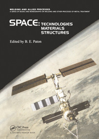 Space Technologies, Materials and Structures by B. Paton, 9780367454524