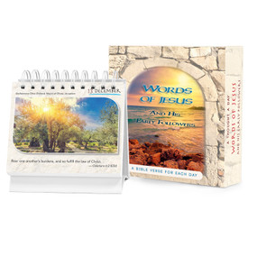Words of Jesus and His early followers (A 365 Day Perpetual Calendar / Daily Desktop Quotebook) by Catherine Martinsson, Nicoletta Antonia, 9781632641007