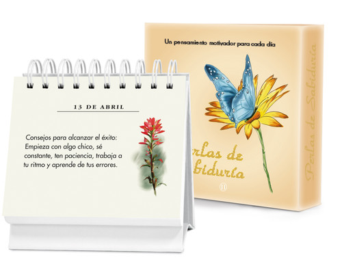 Perlas de Sabiduría Vol. 2 (Un diario Quotebook en práctico formato de escritorio) (Spanish Edition) by Jessie Richards, 9781632640239