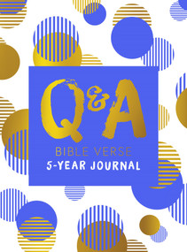 Q & A Bible Verse 5-Year Journal Blue Edition by Carol Petley, 9780281083237