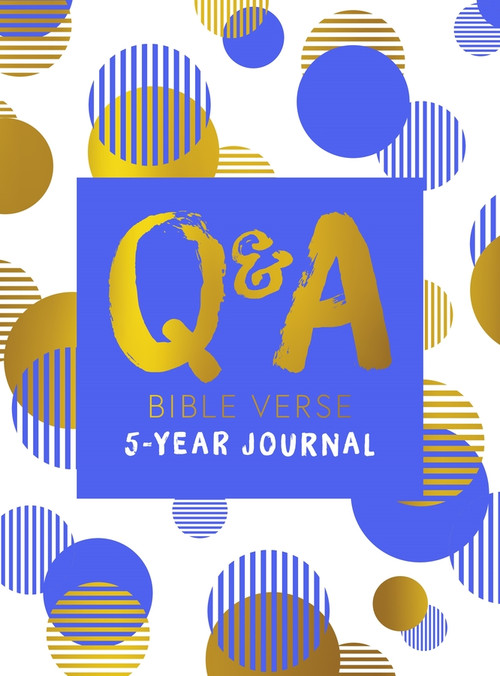Q & A Bible Verse 5-Year Journal Blue Edition by Carol Petley, 9780281083237