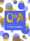 Q & A Bible Verse 5-Year Journal Blue Edition by Carol Petley, 9780281083237