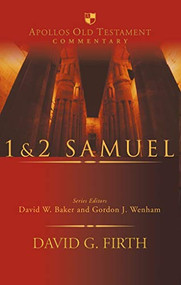 1 & 2 Samuel (An Introduction And Survey) by David G Firth, 9781844743681