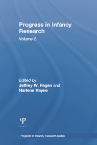 Progress in infancy Research (Volume 2) - 9780415651097 by Jeffrey W. Fagen, Harlene Hayne, 9780415651097