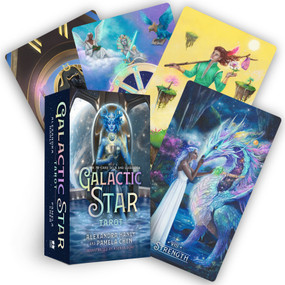 Galactic Star Tarot (A 78-Card Deck and Guidebook) by Alexandra Hanly, Pamela Chen, Kseniia Boko, 9781401975098