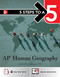 5 Steps to a 5: AP Human Geography 2026: Practice AP Tests + AP Content Review + Digital Exams by Carol Ann Gillespie, 9781266710582