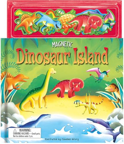 Magnetic Dinosaur Island by Oakley Graham, Claudine Gevry, 9781835550236