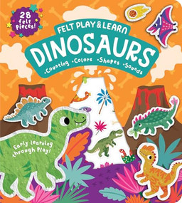 Felt Play & Learn Dinosaurs by Alice Barker, Ekaterina Beskova, 9781835550229
