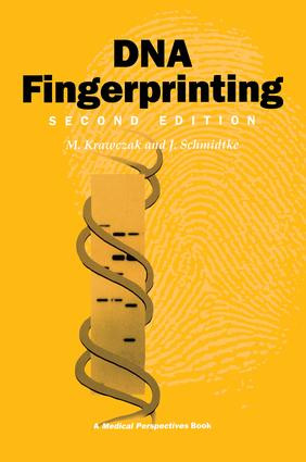 DNA Fingerprinting by M. Krawczak, J. Schmidtke, 9781859960622