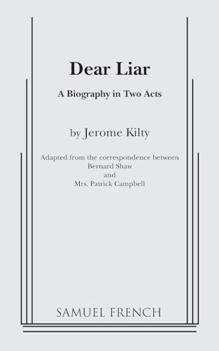 Dear Liar by Jerome Kilty, 9780573607837