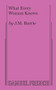What Every Woman Knows - 9780573617751 by J.M. Barrie, 9780573617751