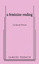 A Feminine Ending by Sarah Treem, 9780573652356