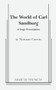 The World of Carl Sandburg by Norman Corwin, 9780573618055