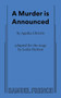 A Murder Is Announced by Agatha Christie, Leslie Darbon, 9780573702457