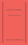 Mortal Terror by Robert Brustein, 9780573702242