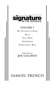 Signature in the Schools, Volume I by Joe Calarco, 9780573704628