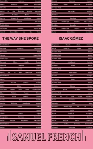 the way she spoke by Isaac Gómez, 9780573709203