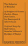 The Behavior of Broadus by Albert Dayan, Brendan Milburn, Carolyn Almos, 9780573706103