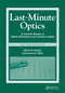 Last-Minute Optics (A Concise Review of Optics, Refraction, and Contact Lenses) by David G. Hunter, Constance E. West, 9781556429279