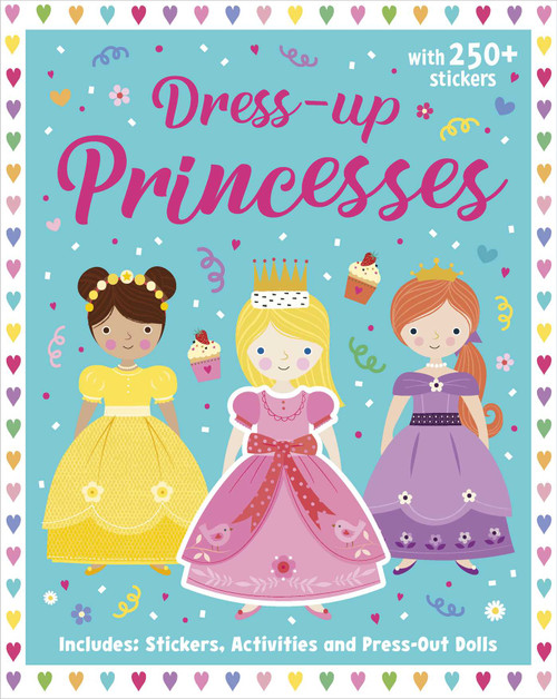 Princesses: Dress-Up Sticker Book (Activity Book) by Bee Brown, 9780655234876