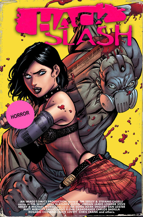 Hack/Slash Deluxe Edition Volume 5 by Tim Seeley, Justin Jordan, Michael Moreci, Elena Casagrande, Matt Merhoff, Joe Song, 9781534358034