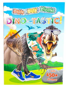 Super Silly Stickers: Dino-tastic! Sticker Book for Kids by Editors of Silver Dolphin Books, 9781667208343
