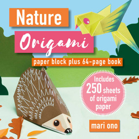 Nature Origami (Paper block plus 64-page book) by Mari Ono, 9781800654068