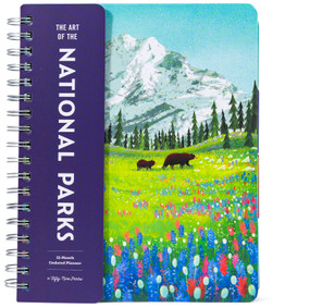 The Art of the National Parks Undated Planner by Fifty-Nine Parks, 9798887621333