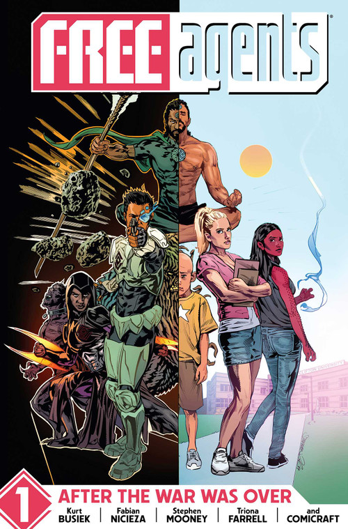 Free Agents Volume 1 by Kurt Busiek, Fabian Nicieza, Stephen Mooney, Triona Farrell, 9781534378759
