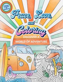 Peace, Love, and Coloring by Editors of Thunder Bay Press, 9781667209043
