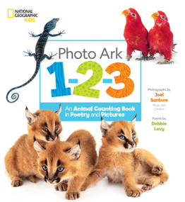 Photo Ark 1-2-3 (An Animal Counting Book in Poetry and Pictures) - 9781426377235 by Debbie Levy, 9781426377235