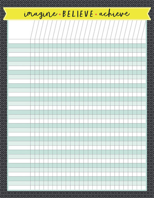 Aim High Incentive Chart by Carson Dellosa Education, 9781483837802