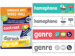 Language Arts Word Wall, Grade 2 by Carson Dellosa Education, 9781483853123