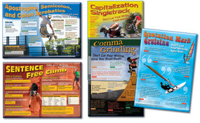 Language Arts: Capitalization and Punctuation Chart Set by Mark Twain Media, 9781580374149