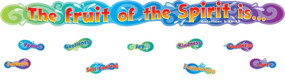 The Fruit of the Spirit Mini Bulletin Board Set by Carson Dellosa Education, 9781604181098