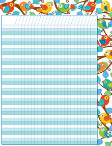 Boho Birds Incentive Chart by Carson Dellosa Education, 9781623999865