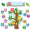 Colorful Owls Behavior Bulletin Board Set by Carson Dellosa Education, 9781624420344