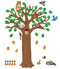 Big Tree with Animals Bulletin Board Set by Carson Dellosa Education, 9781600224256