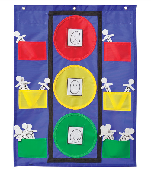 Stoplight Pocket Chart by Carson Dellosa Education, 9781600229886