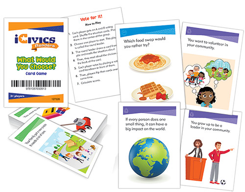 iCivics: What Would You Choose? Game Cards by Multiple Authors, 9781087632551