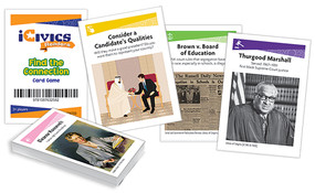 iCivics: Find the Connection Game Cards by Multiple Authors, 9781087632582