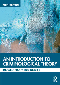 An Introduction to Criminological Theory - 9781032222318 by Roger Hopkins Burke, 9781032222318